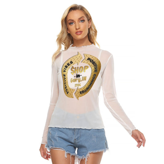 All-Over Print Women's Mesh T-shirt